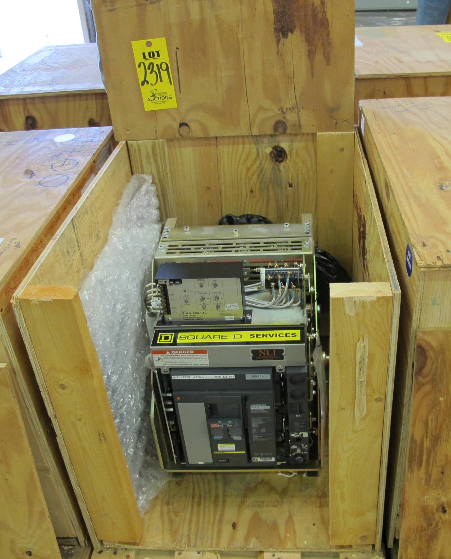 BREAKER, CIRCUIT, 600 FRAME AMP RATING, MASTERPACT NT 08N1 KIND, 3 POLE, 480 VOLT RATING SQUARE D DIRECT REPLACEMENT FOR NSR-EQ ABB K-600S ENVIRONMENTALLY QUALIFIED (EQ) FOR PENETRATION AREA (REFER TO EQDP M-85123) INCLUDES ONE NEW 18" DOOR, MOUNTS USING EXISTING HINGES > CONTINUOUS CURRENT: 600A > INTERRUPTING RATING: 30KA @ 535 VAC > 125VDC OPERATED > RMS 2002 NTC SOLID STATE, PART # NLI-NT08N1-LISB8-EODC-NSR-EQ-001 (W-44) LOADING & HANDLING FEE $15-